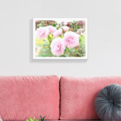 Beautiful Rose Garden Canvas Afdruk (Insitu (Woonkamer))
