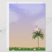 Beautiful Roseate Spoonbill Stationery (Achterkant)