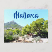 Beautiful Rustic Mountain in Mallorca Postcard Briefkaart (Voorkant)