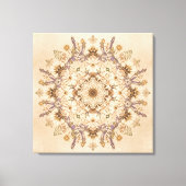 "Beautiful Sacred Mandala Wall Art Canvas Afdruk (Voorkant)