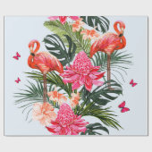 Beautiful seamless floral summer pattern backgroun cadeaupapier (Vlak)