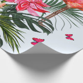 Beautiful seamless floral summer pattern backgroun cadeaupapier (Hoek)