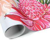 Beautiful seamless floral summer pattern backgroun cadeaupapier (Rol Hoek)