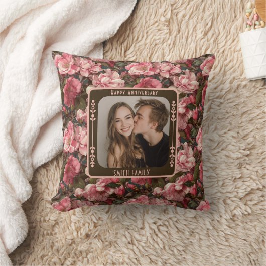 Beautiful Sentimental 1St Anniversary Throw Pillow Kussen (Deken)