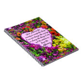 BEAUTIFUL SERENITY PRAYER PHOTO-ONTWERP NOTITIEBOEK (Rechterzijde)