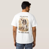 Beautiful Setter with Pheasants , Art T-shirt (Achterkant volledig)