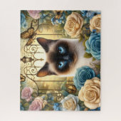 Beautiful Siamese Cat Legpuzzel (Verticaal)
