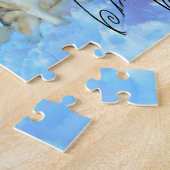 Beautiful Siberian Huskies in the snow Legpuzzel (Zijkant)