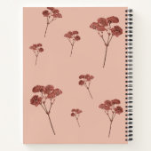 Beautiful soft notebook journal for girls | pretty notitieboek (Achterkant)
