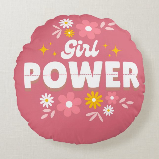 Beautiful soft Pillow Rond Kussen (Voorkant)