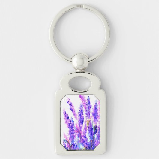 Beautiful Spiked Floral Key Chain Sleutelhanger (Voorkant)