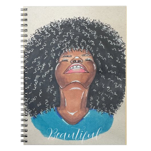 "Beautiful" Spiral Notebook Notitieboek (Voorkant)