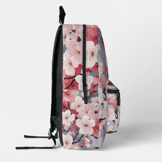 Beautiful Spring Blossom Branches Bedrukte Rugzak (Links)