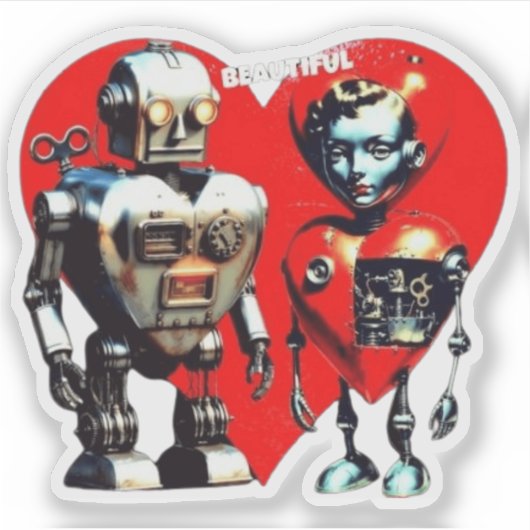 BEAUTIFUL STICKER (Voorkant)