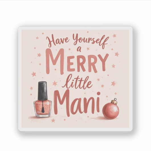  Beautiful Sticker for any manicure Lover (Voorkant)
