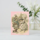 BEAUTIFUL  STIJLMEISJES EN DOLLS-INVITATIE KAART (Staand voorkant)