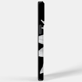 Beautiful Sunflower Portrait in Black and White Case-Mate iPhone Case (Achterkant / Rechts)