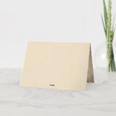 Beautiful sunflowers folded greeting card kaart (Achterkant)