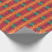 Beautiful Sunny Sun Rays Southwestern Folk Art Cadeaupapier (Hoek)