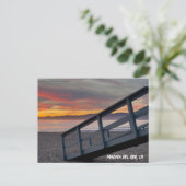 Beautiful Sunset Colors - Marina Del Rey, CA Briefkaart (Staand voorkant)