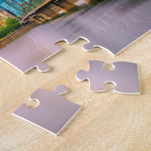 Beautiful Sunset Over Portland, Oregon Legpuzzel (Zijkant)