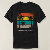 beautiful sunset t-shirt (Design voorkant)