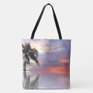 “Beautiful Sunset” Tote Bag met All Over Print