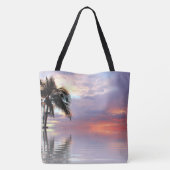“Beautiful Sunset” Tote Bag met All Over Print (Achterkant)