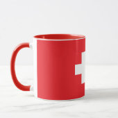Beautiful Switzerland Flag Mug Mok (Links)