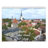Beautiful Tallinn, Estonia Wall Calendar Kalender (Hoes)