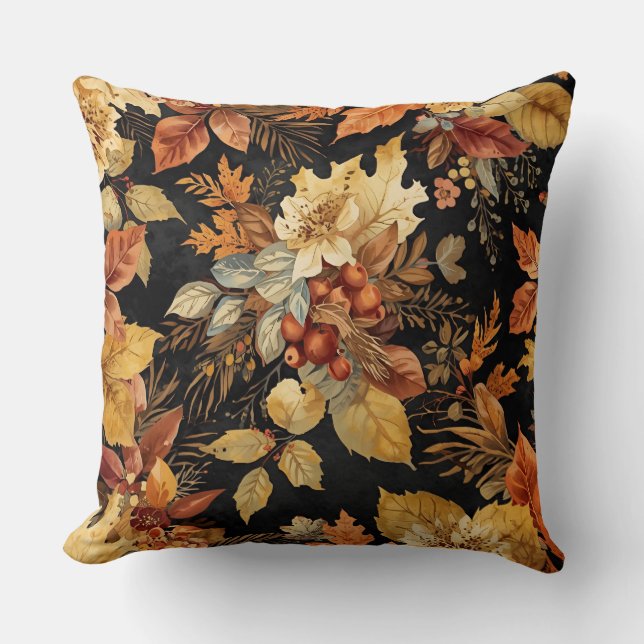 Beautiful Thanksgiving Leafs Pattern Kussen (Voorkant)