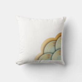 Beautiful Tibetan-Inspired Square Pillow | Boho Ze Kussen