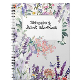 Beautiful tulips flower notebook notitieboek