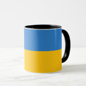Beautiful Ukraine Flag Mug Mok (Voorkant rechts)