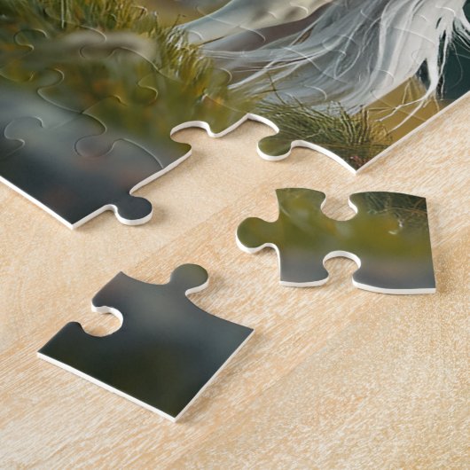 Beautiful Unicorn Legpuzzel (Zijkant)