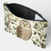 Beautiful Ural Owl And Magnolia Blossoms Etui (Open)