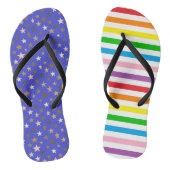 Beautiful USA Flag Teenslippers (Voetbed)