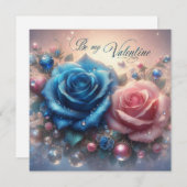 Beautiful Valentine's Day card Feestdagenkaart (Voorkant / Achterkant)