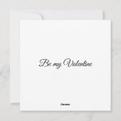 Beautiful Valentine's Day card Feestdagenkaart (Achterkant)