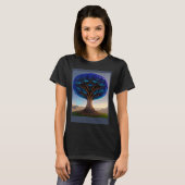 Beautiful Vibrant Tree Nature s Beauty  5 T-shirt (Voorkant volledig)