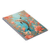 Beautiful Vintage Dolphin  Notitieboek (Rechterzijde)