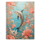 Beautiful Vintage Dolphin  Notitieboek (Voorkant)