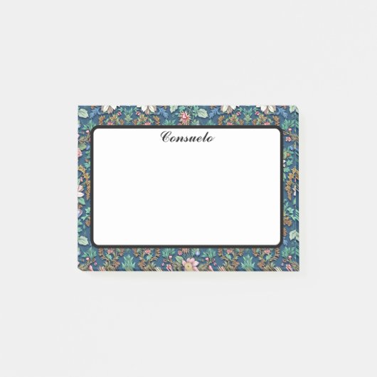 Beautiful Vintage Floral Post-it® Notes (Voorkant)