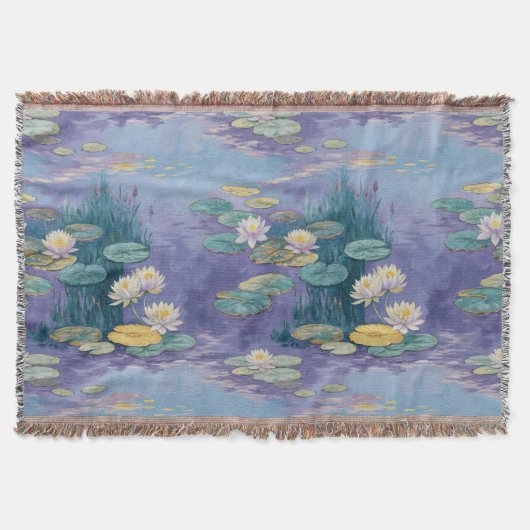 Beautiful Water Lilies Monet Art Deken (Voorkant)