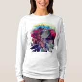 Beautiful Watercolor Blossom Flowers T-shirt (Voorkant)