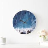 "BEAUTIFUL WATERFALL" GROTE WALKNOP GROTE KLOK (Huis)