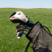 Beautiful White Siberian Husky Dog Golfheadcover (Insitu)