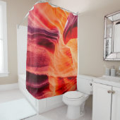 Beautiful wide angle view of amazing sandstone for douchegordijn (In situ)