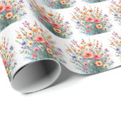 Beautiful Wildflowers Trendy Luxury Collection Cadeaupapier (Rol Hoek)