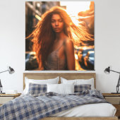 BEAUTIFUL WOMAN #12 CANVAS AFDRUK (Insitu (Slaapkamer))